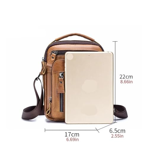 Sac de messager élégant marron au design intemporel - 2