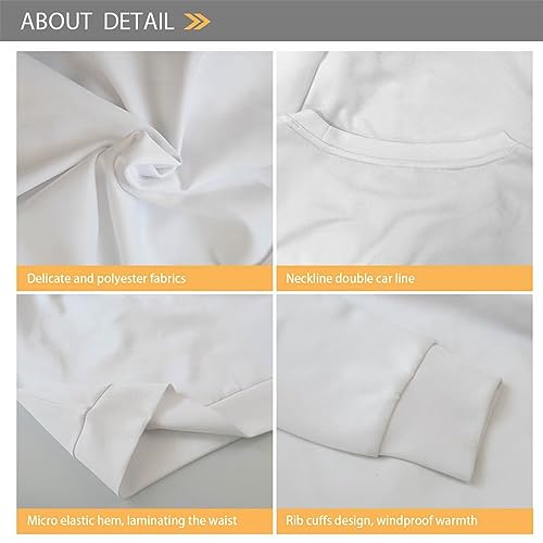 HUIACONG Merry Christmas Boys Crewneck Sweatshirt Santa Guitar Kids Long Sleeve Shirts Size 8-10 Year Children Pullover Sweater Girls Round Neck Jumper for Hiking Running Cycling Sports Top2