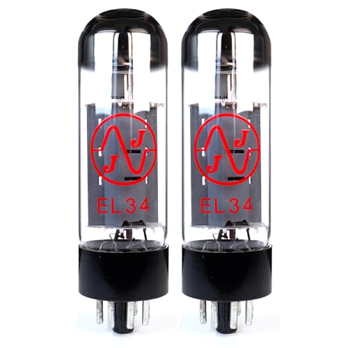 JJ EL34 Matched Pair Power Vacuum Tube