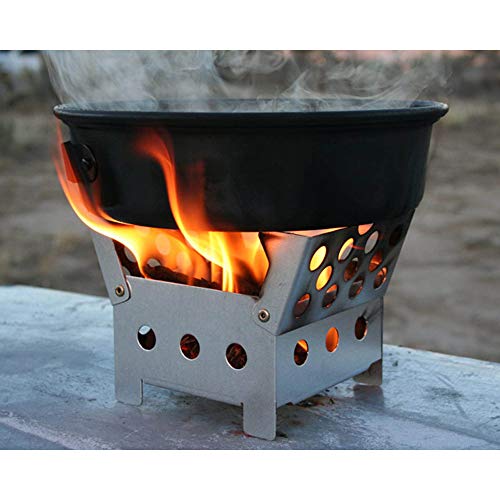 Quickstove Multi Fuel Camp And Survival Stove + 3 Month Supply Of Fuel (108 Fuel Disks) - Great Portable Outdoor Cooking Kit For Emergency Preparedness, Camping, Hiking, And Any Outdoor Activity #TOP3