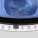 Barton Full-Automatic Washing Machine Compact 7.7lbs Laundry Washer Spin with Drain Pump 9 Programs Selections w/LED Display