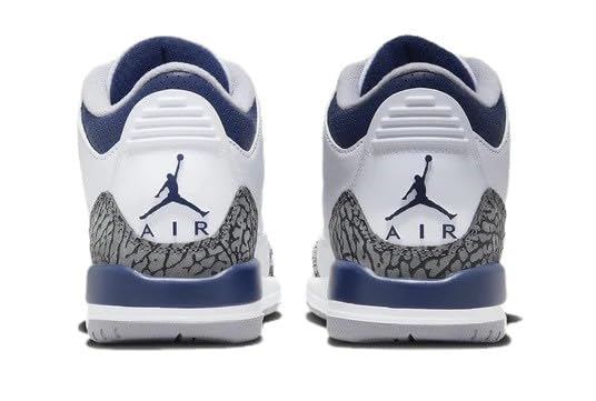 Jordan Big Kid's 3 Retro White/Midnight Navy (DM0967 140) - 54