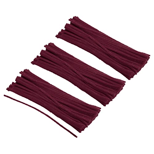 Limpiadores de tuberías morado oscuro de 30 cm para manualidades y decoración sin roturas