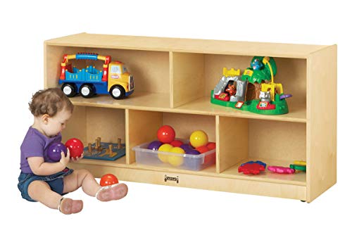 Jonti-Craft Toddler Storage Unit Shelf, 24.5 x 48 x 15 in