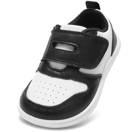Image of STQ KIDS Toddler Shoes Wide Toe Box First Walk Sneakers for Boys and Girls