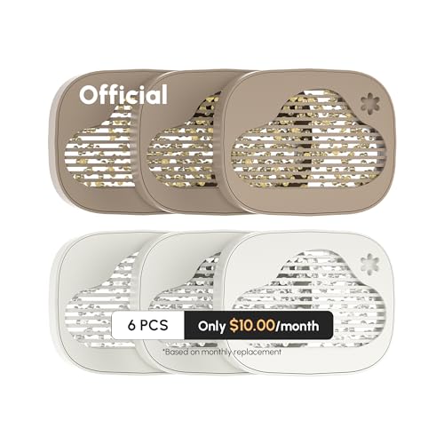 PetSnowy Robertet Fragrance Box for Snow+ Automatic Cat Litter Box Odor Remover for Monthly Change 6 Pcs