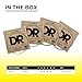 DR Strings DRAGON SKIN+ - Coated Quantum Nickel Electric Guitar Strings – DEQ-7/9 – Superior Sound with Comfortable Feel & Long Life – Light 7 String 9-52