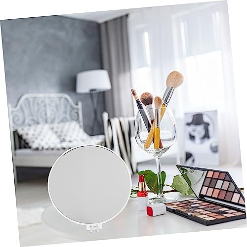 Espejo de maquillaje portátil Happyyami compacto y plegable miniatura 2