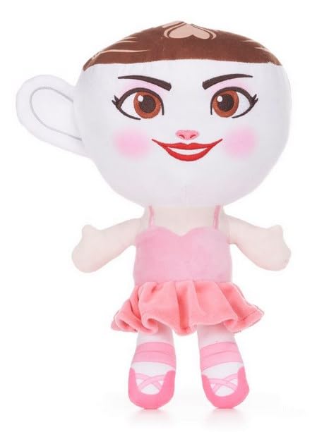 Ballerina Cappuccina Brainrot 9 inch Soft Toy Brain Rot Coffee Plush