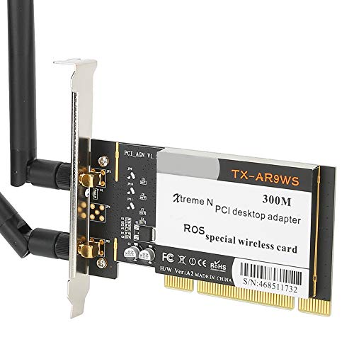 Carte WiFi VGEBY 300 Mbps Idéal pour Les Jeux en Ligne et Ordinateurs de Bureau