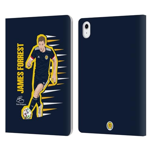Coque iPad Air 2020 footballeur écossais au bureau et en déplacement