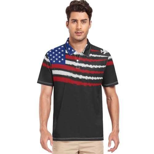 Polo de golf pour homme col athlétique fini les vêtements inconfortables au travail