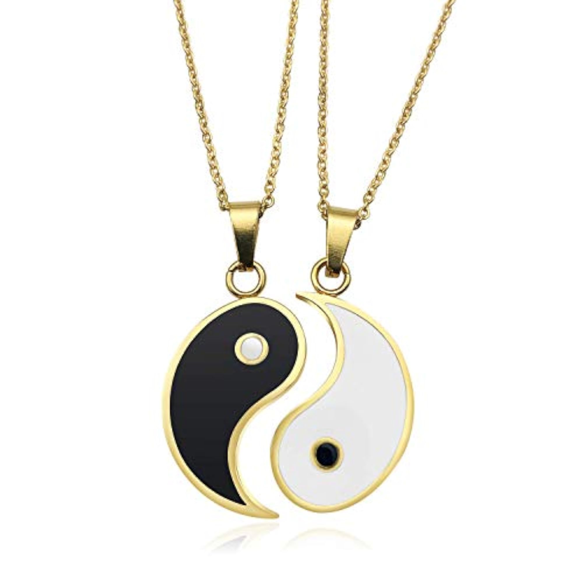 Best Friend Puzzle Pendant Necklace, 2 Piece Set