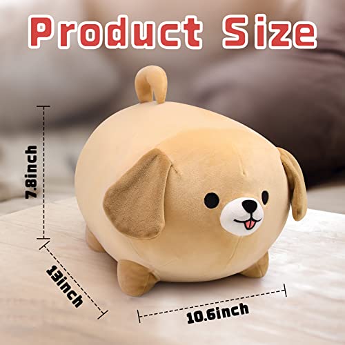 Jiajegtgt Dog Plush Pillow, 15Inch Cute Big Dogs Stuffed Animal Toys, Soft Giant Sleeping Pillows, Dog Plushies Doll Toy Gift For Kids Girlfriend. #TOP1