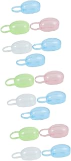 ibasenice 15 Peças Porta-Chupeta Estojo De Armazenamento De Chupeta Chupetas 0-6 Meses Estojo De Chupeta Mam Chupeta 0-6 Meses Chupeta Infantil Mamilo Saco De Fraldas De Bebê