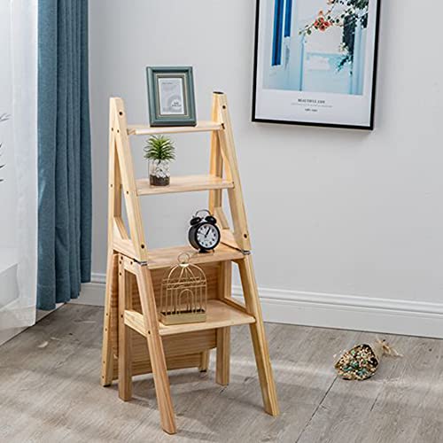 Escabeau en bois massif chaleureux pour créer un cocon réconfortant - 7