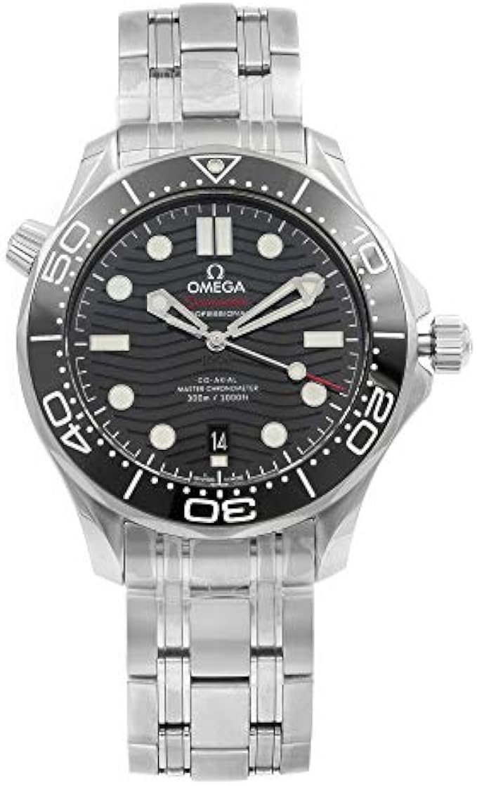 Omega Seamaster Diver 300 Antimagnetic Black Dial Mens Watch 210.30.42.20.01.001