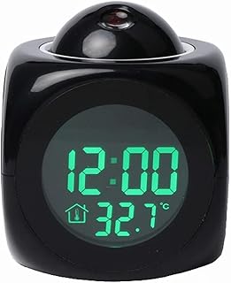 RALIRA LED Digital Alarm Clock Watch Table Electronic Desktop Clocks Wake up FM Radio Time Projector Snooze Function Home Decor Tools