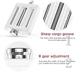 ANTREE Pasta Maker Attachment for KitchenAid Stand Mixers with Pasta Drying Rack & Cleaning Brush, 3-1 Set Includes Pasta Sheet Roller, Spaghetti Cutter, Fettuccine Cutter