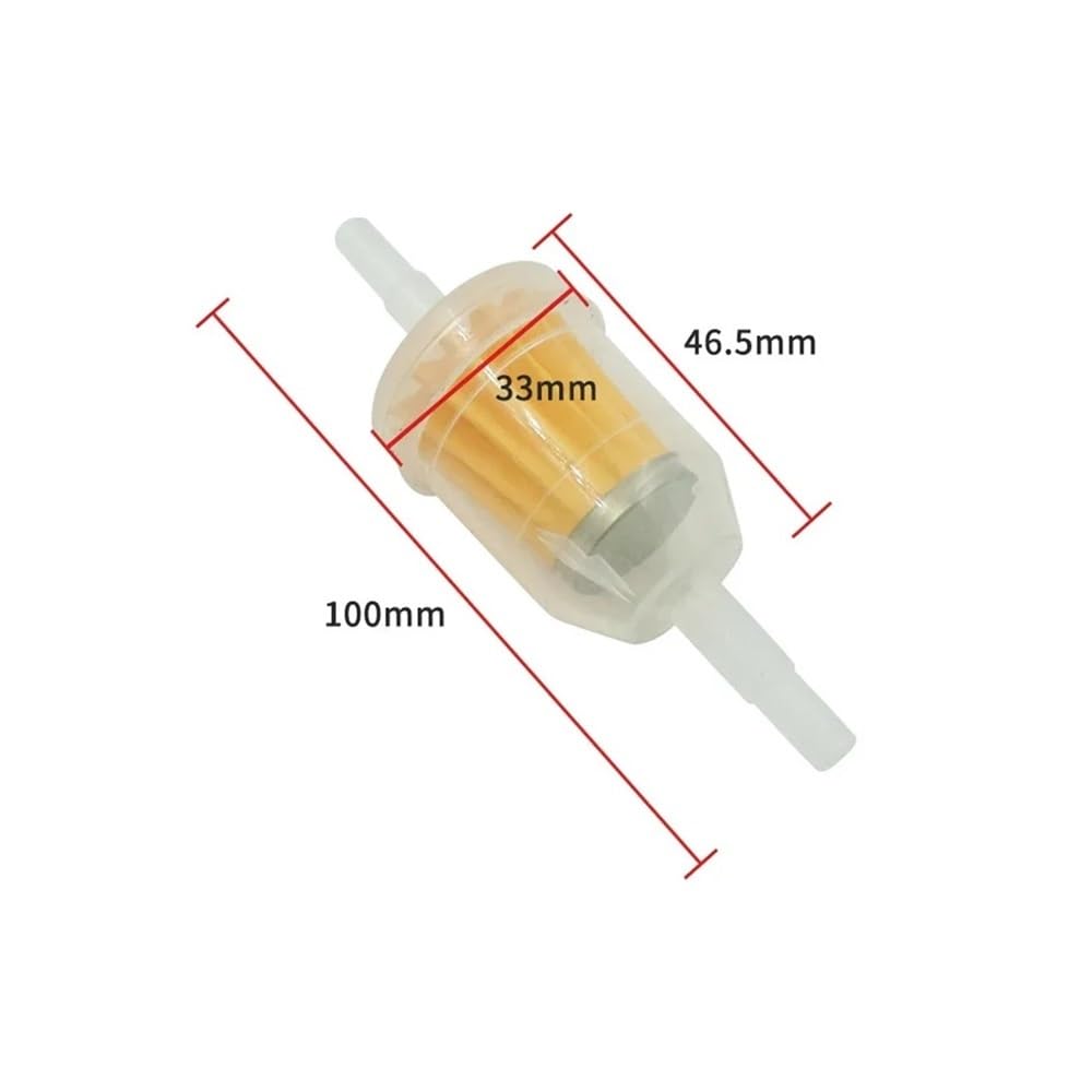 Filtro De Aceite Y Gasolina para Coche, 4-20 Unidades, 6 Mm-8 Mm, Universal, para Motor Pequeño, Cortacésped, Accesorios para Motocicleta Filtro De Oil(20Pcs)
