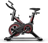 LJYY Vélos d'exercice de Fitness Vélo d'exercice Droit Vélo d'exercice muet avec Ordinateur...