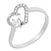 Produktbild Orphelia Damen-Ring 925 Silber rhodiniert Zirkonia weiß Brillantschliff Gr. 50 (15.9)