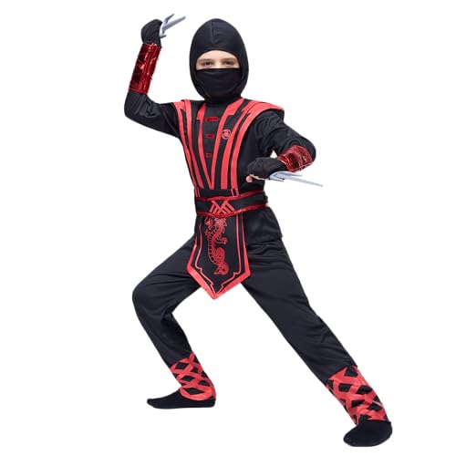 Spooktacular Creations Halloween Costume for Kids, Boys & Toddlers - Ninja Accessories Set for DressUp Party