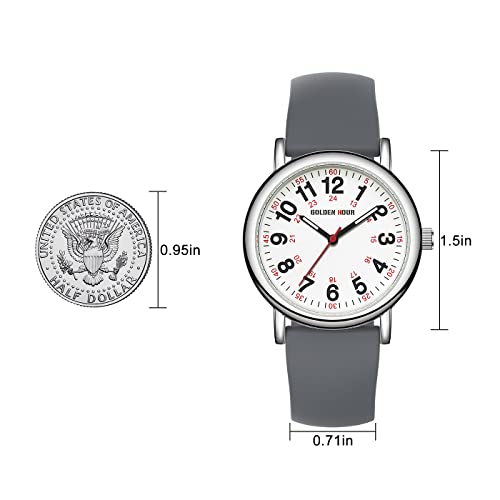 Golden Hour GH-1314 Waterproof Nurse Watch thumb #3