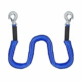 Tow Rope Car Tow Ropes for Vehicles with Safety Steel Hooks Tow Rope Connector Tow Rope Connector...