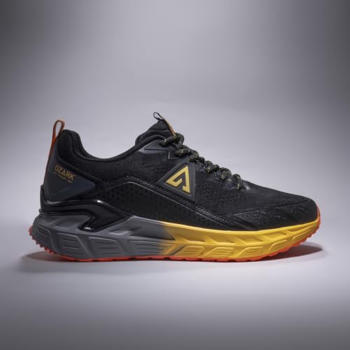 Image of Ozark Trail Running Shoes for Men in Black & Blue | Low-Cut Outdoor
