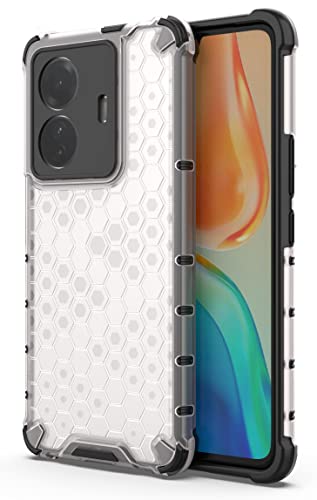 Image of Glasgow Back Case Cover Compatible with Vivo T1 Pro 5G (Stylish Design) - Transparent
