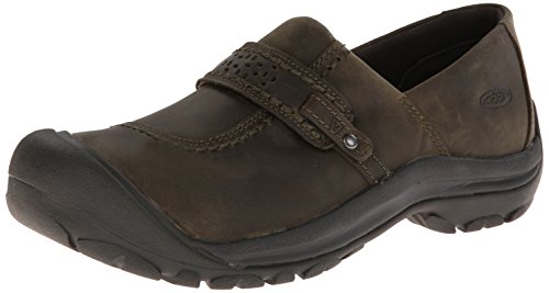 KEEN Women's Kaci Full-Grain Slip On Shoe. Dirt-free