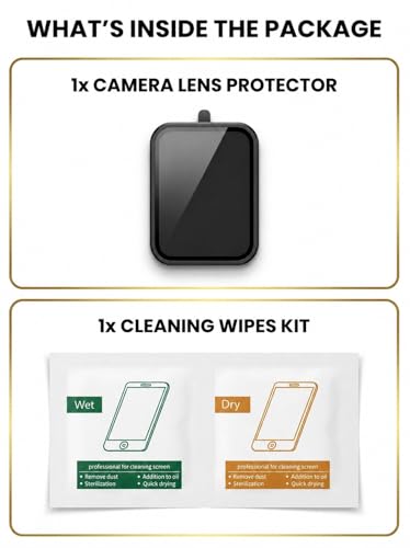 Image of ArmourPro Camera Rings Tempered Glass Compatible for Realme C85 (6.78 Inches) Tough HD Individual Aluminum Alloy Rings 9H Camera Cover, Scratch-Resistant,Camera Lens Protection| Black, 1 Pack