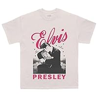 Elvis Presley Unisex-Erwachsene Artist Merch, Natürlich, M