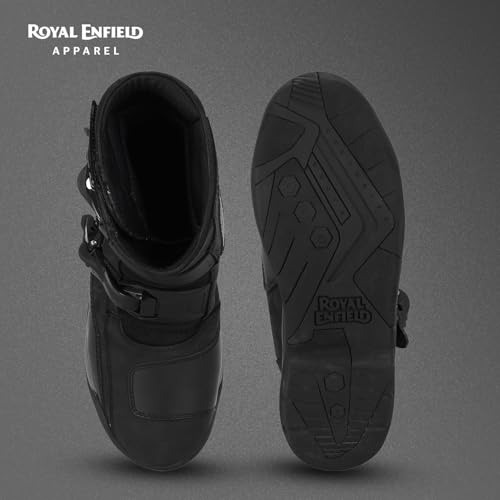 Image of Royal Enfield Wanderer Black Riding Boots