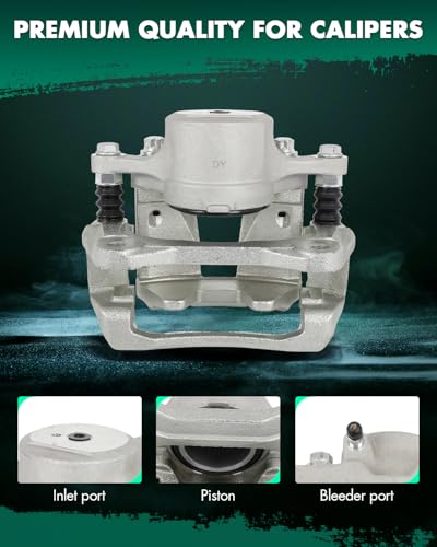 Image of SCITOO Front Left Brake Caliper With Bracket 19B6461S Compatible For Hyundai For Sonata 2012-2015 For Kia For Optima 2011-2016
