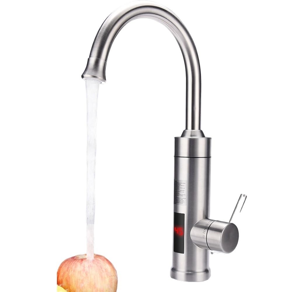 Electric Tap Electric Water Heater Kitchen Faucet Instant Hot 220V Heating Instantaneous Heaters(Slt105-220V)