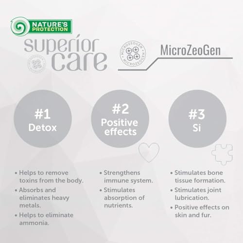 Nature’s Protection Superior Care Trockenfutter für Hunde - Hypoallergenes Hundefutter Trocken Getreidefrei mit Lachs für empfindliche Erwachsene Hunde - Omega 3 & 6 - Haut, Fell & Verdauung (1.5kg)