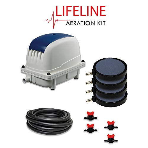 Kit de aireación Lifeline 5.6 CFM para estanque 15000 gal miniatura 3
