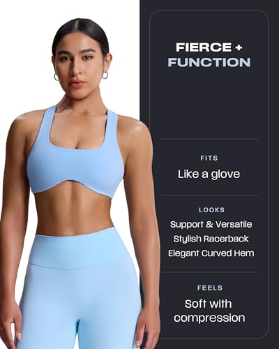 Image of Aoxjox Define Sculpt Racerback Sports Bra
