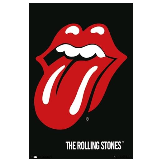 Grupo Erik Editores The Rolling Stones Lips Poster