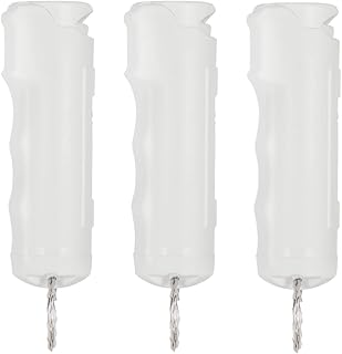 Police Magnum Keychain Pepper Spray Flip Top Safety 3 Pack 1/2oz- Maximum Heat Strength OC with Dye- Tactical Small Compact Case- for Women & Men's Self Defense- Made in The USA