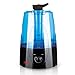 Rosewill Ultrasonic Cool Mist Humidifier for Bedroom Filter Free with No Noise Adjustable Dual Nozzle Mist Outlet 5 Liter / 1.3 Gallon, Black, RHHD-14002