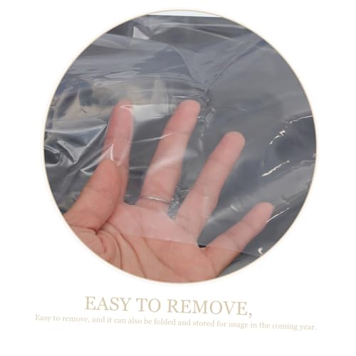 Housse de canapé pliable en PE transparente universelle - 6