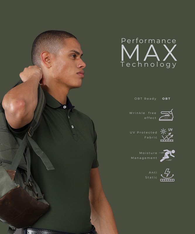 Image of XENOVAURBAN Dry Fit Polo t Shirt for Man | Regular Fit | Quick Dry Mars Fabric Polo T-Shirt with Collar for Men