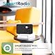 MangoKit SR10 WiFi Internet Radio mit DAB/DAB+,Podcast Player,Smart DAB Radios mit Bluetooth,FM Radios,Küchenradio mit Netz-und Batteriebetrieb,Farbdisplay,Doppelalarm,Presets Support-Schwarz