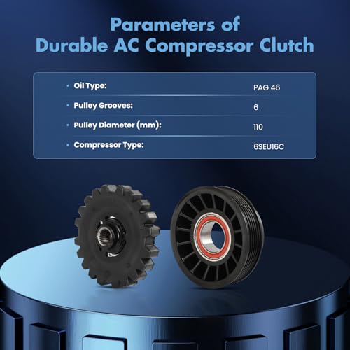 Image of ECCPP AC Clutch 2006-2015 Fit for Mercedes-Benz C250 C280 C350 E350 3.5L