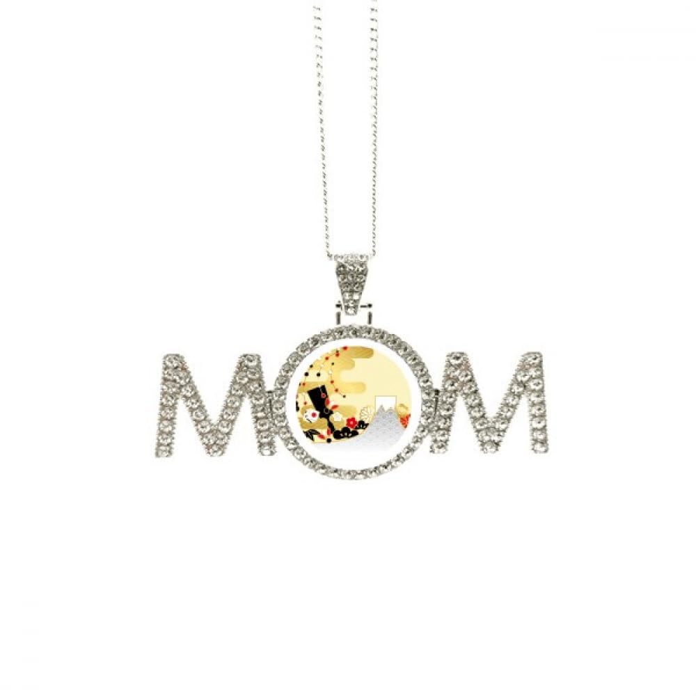 Collier fleurs géométriques au design moderne et épuré