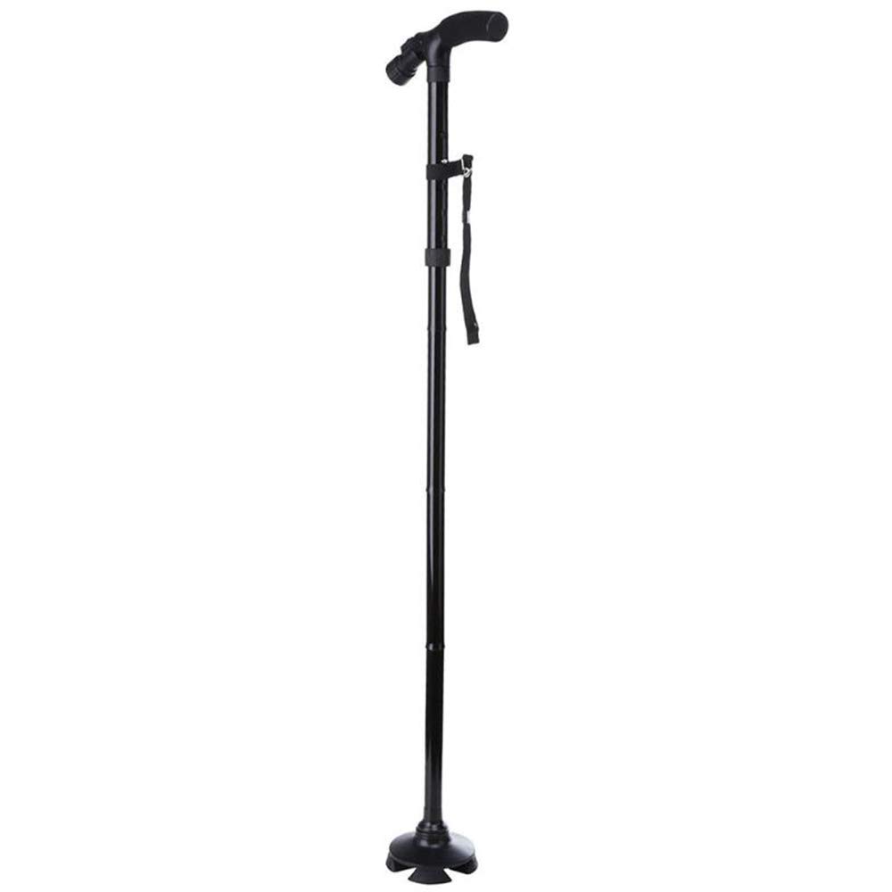 GSP Bastone da Passeggio in Alluminio a Luce LED per Manico a T più Antico Bastoncini da Trekking telescopici Pieghevoli Escursionismo Outdoor Bastoncini da Passeggio