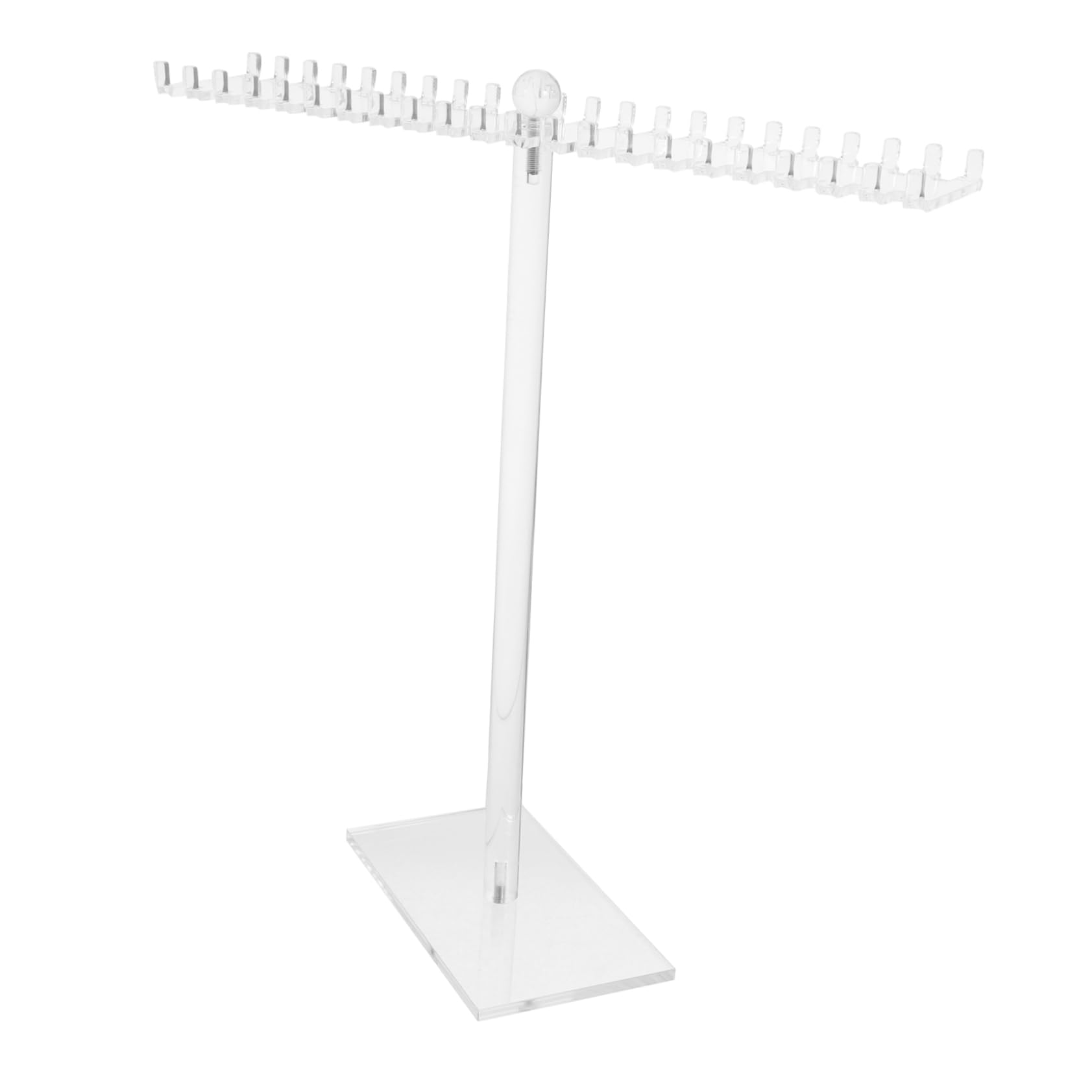 2 estantes Transparentes para Guardar Joyas, expositores para Relojes, Diademas, Collares, Pendientes, Soporte para Las Orejas, organizadores de coleteros, acrílico